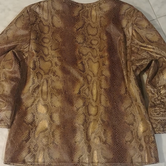 Fabulous Furs vegan leather jacket - Picture 5 of 6